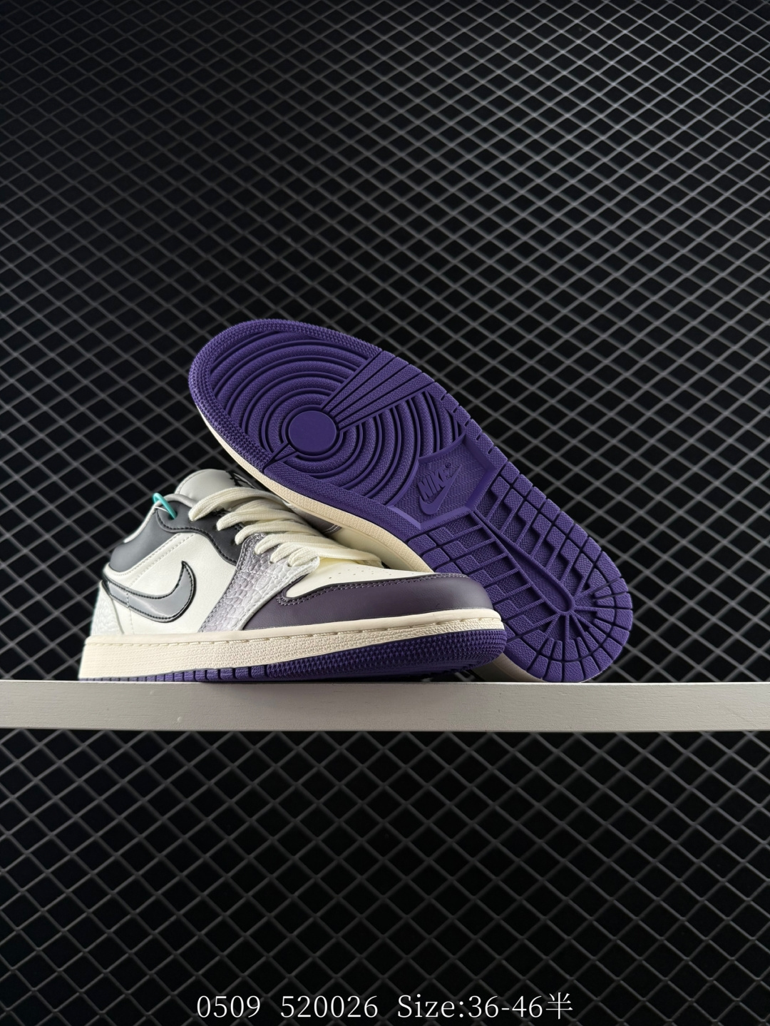 Air Jordan 1 Low ''Purple''